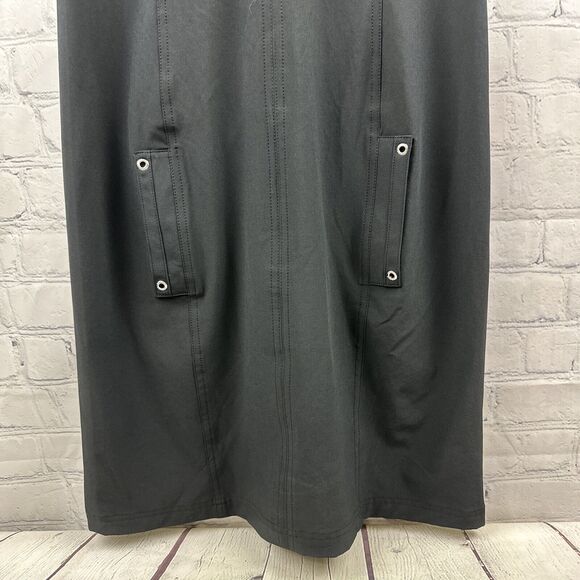 Zenergy Chicos Dress Black Stretch Hooded Neema Activewear Golf Size 0 - Picture 4 of 16
